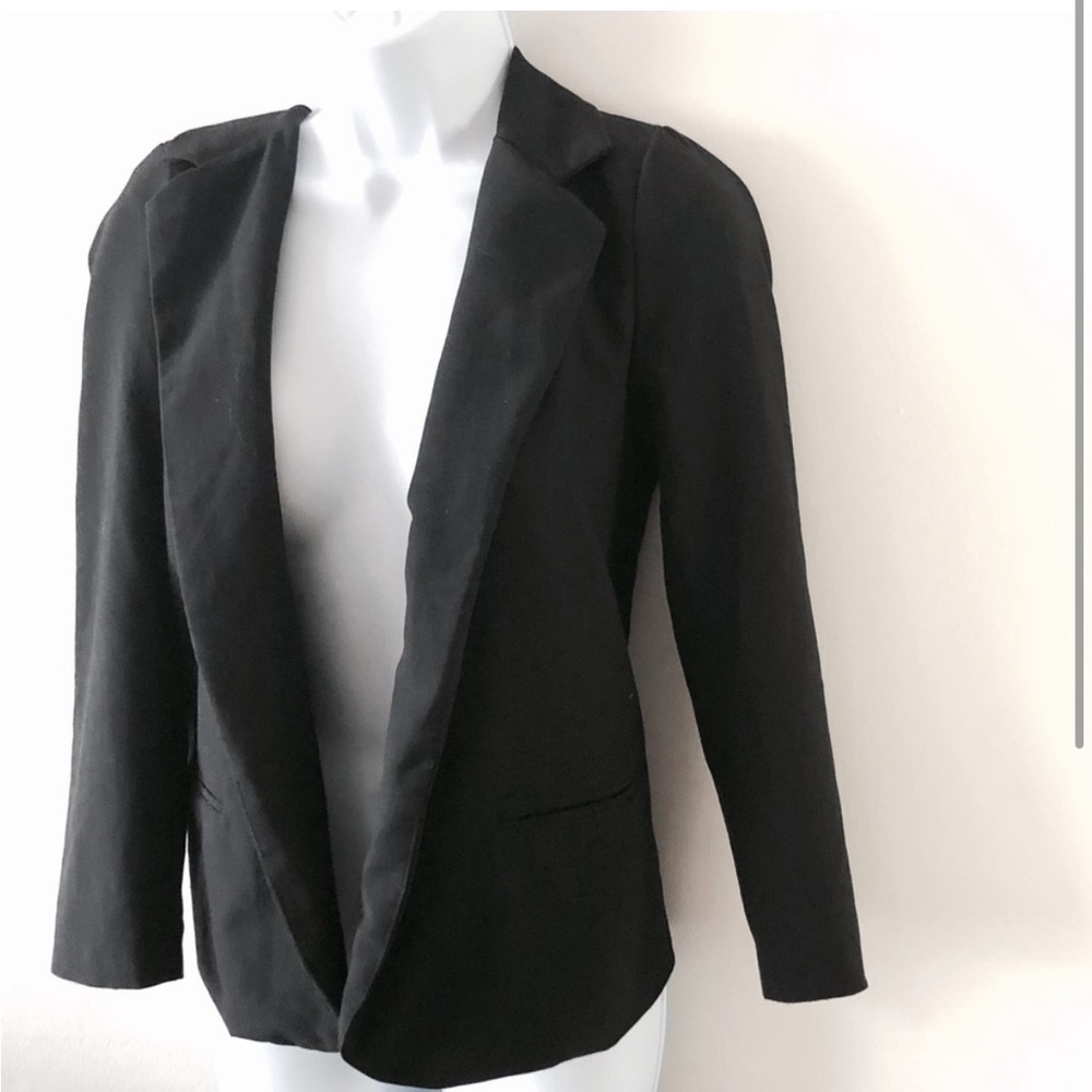 Necessary Objects Blazer, Closure-Less, Black, Xs - image 2